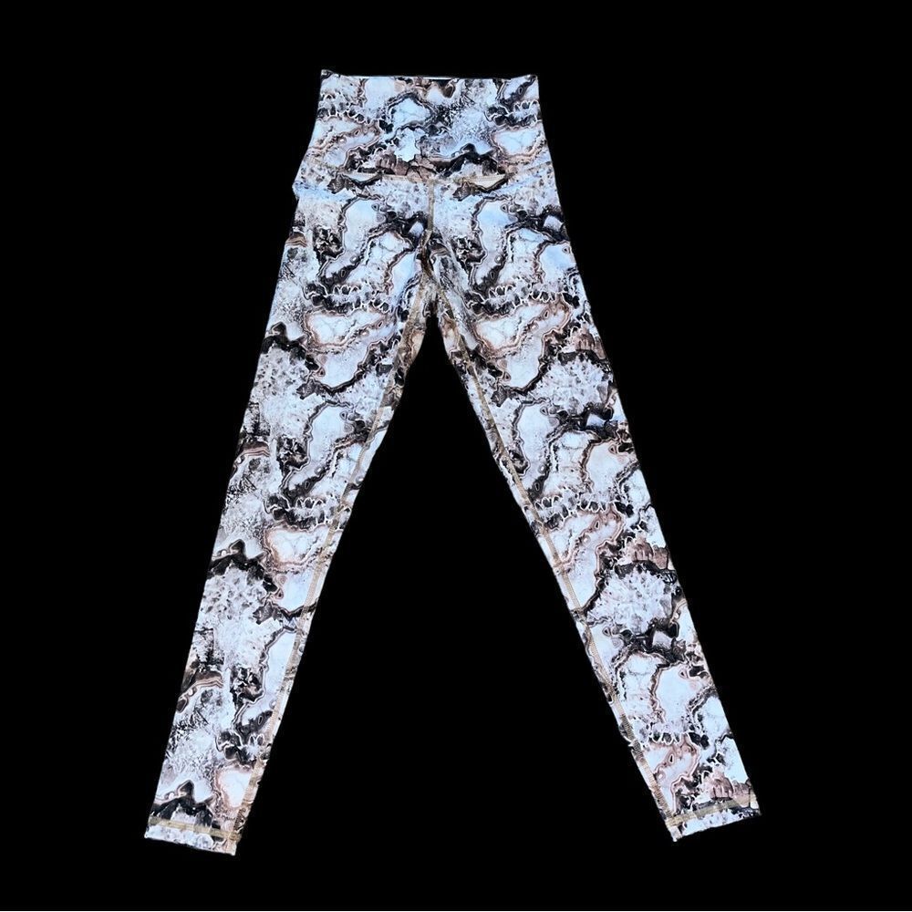 DYI Printed Signature Tights Natural Crystal 
Size X-Small